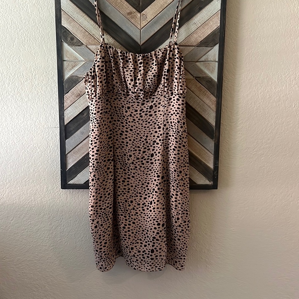 Lulus Leopard Print Slip Dress
Brand new